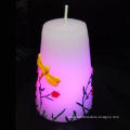 LED Moon Light with Dragonfly Relief, Suitable for Party and Candlelight Dinner